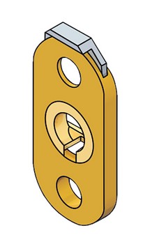DISEC BLOCCO DI SICUREZZA PER PORTA/FINESTRA CON MANIGLIA DK