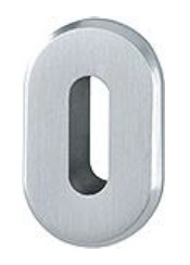 HOPPE MINI BOCCHETTA OVALE PER CHIAVE "PATENT"