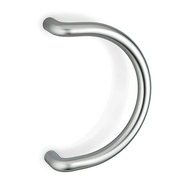 PBA MANIGLIONE TIPO "R" IN ACCIAIO INOX FISSAGGIO ESCLUSO